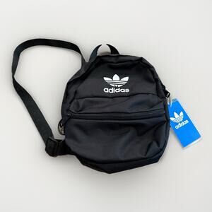 adidas | Bags | Adidas Classic Bp Backpack School New Black Book Bag Mens  Womens Laptop Sleeve | Poshmark